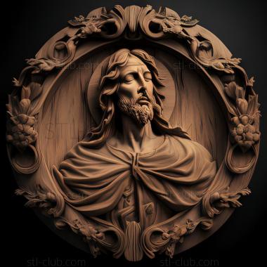 3D model st jesus (STL)